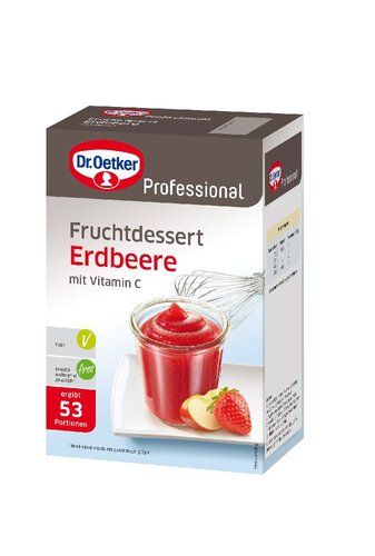 Ovocn dezert jahodov 1 kg Dr.Oetker