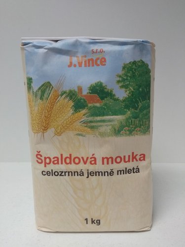 paldov mouka celozrnn jemn mlet 1 kg J. Vince