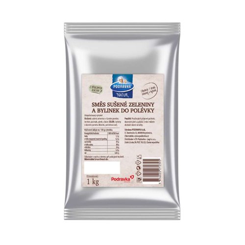 Podravka Natur sms suen zeleniny a bylinek do polvky 1 kg