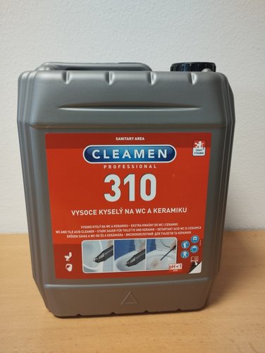 Cleamen 310 vysoce kysel na WC a keramiku 5 l