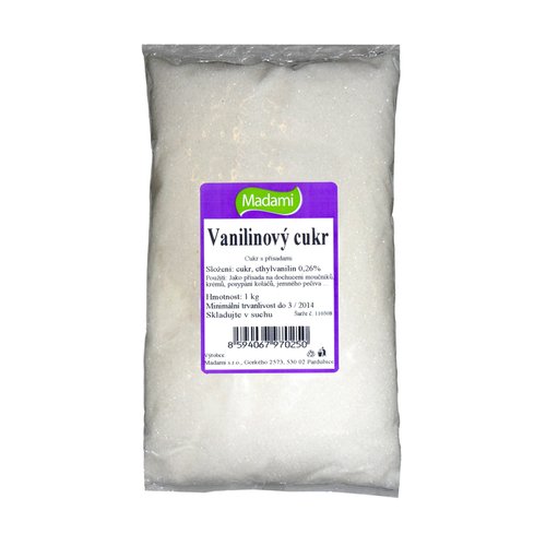 Vanilkov cukr 1kg Madami