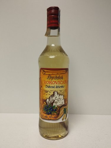 Spisk Borovika Dubov dvko 38% 0,7 l