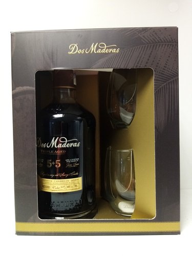 Dos Maderas P.X. Superior 5+5 Aos 40% 0,7 l + 2 x sklenice