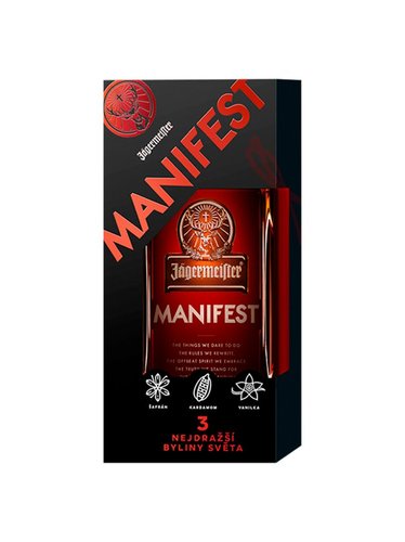 JAGERMEISTER MANIFEST 38% 0,5L/6 KRAB.
