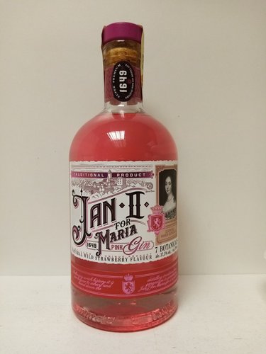 Jan II. for Maria pink wild strawberry 7 Botanicals 37,5% 0,7 l