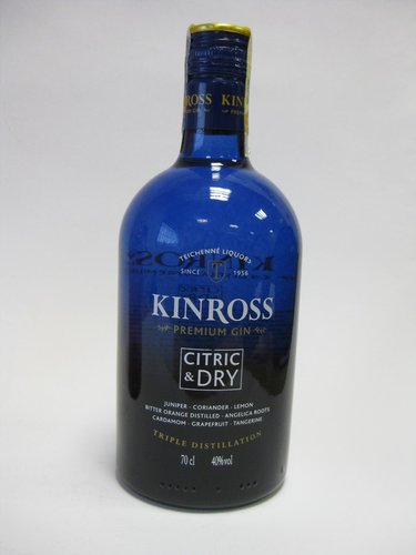 Kinross citric &amp; dry 40% 0,7 l