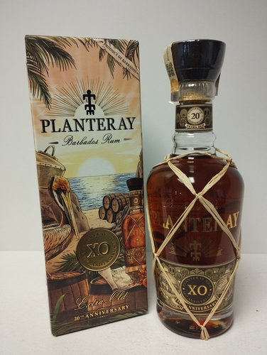 Planteray XO 20th Anniversary 40% 0,7l + drkov krabika