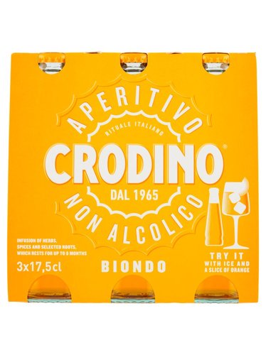 Crodino Aperitivo Non Alcolico 3 x 0,175 l