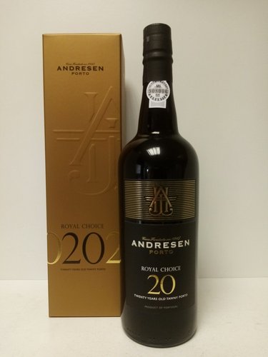 J.H. Andresen Porto Royal Choice 20 years old tawny 20% 0,75 l